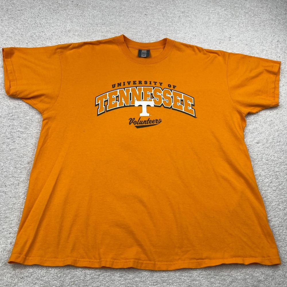 J. America University of Tennessee Volunteers Orange Graphic T-Shirt Mens 2XL‎